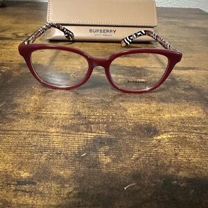 Burberry Burgundy Women's Glasses